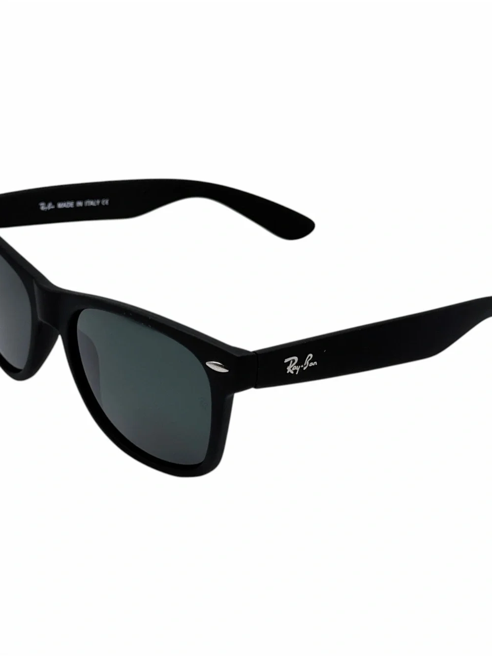 Ray-Ban Black Frame Sunglasses with Black Lenses and Case
